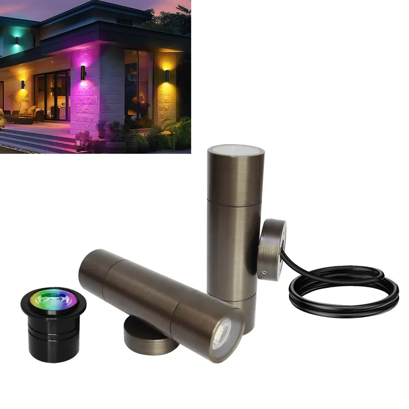 Outdoor Lighting Ip65 - 내구성 있는 황동 야외 LED 벽등