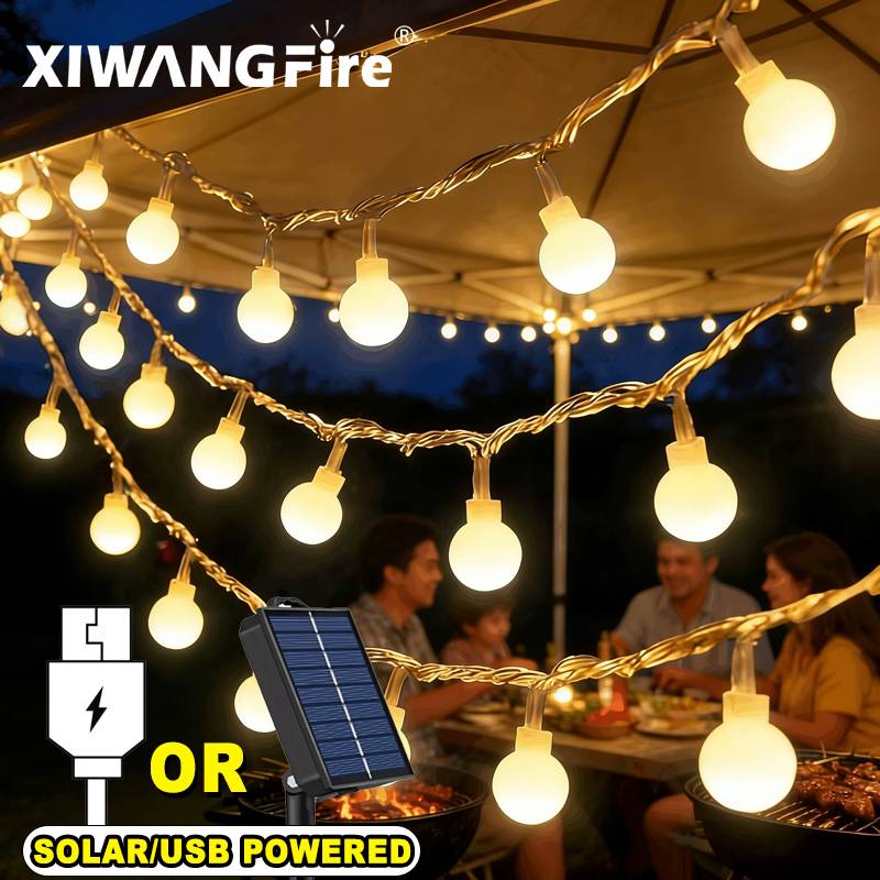 3-10M 태양광/USB/배터리 스트링 조명, 요정 글 - Outdoor Lighting Waterproof 리뷰 및 가격