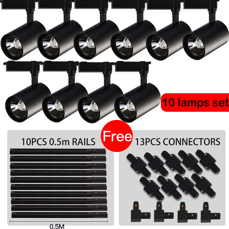 트랙 조명 50W 고휘도 천장 램프 트랙 조명 레일 조 - Outdoor Lighting Track 리뷰 및 가격