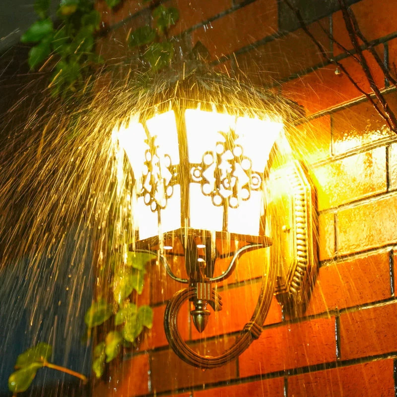 실외용 유럽 스타일의 태양광 충전식 가정용 현관, 벽, - Outdoor Lighting Waterproof 리뷰 및 가격